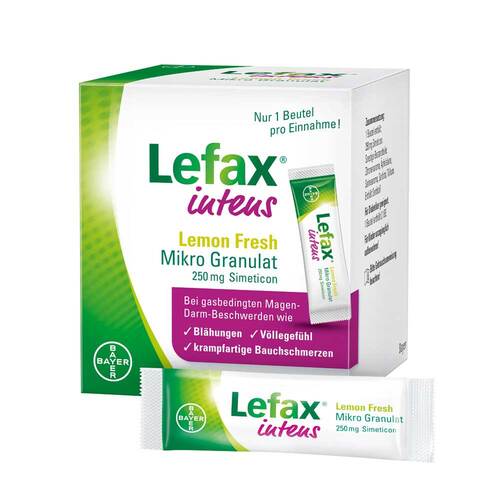 Lefax intens Lemon Fresh Mikro Granul.250 mg Sim. - 1