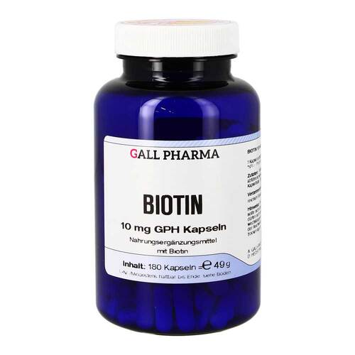 Biotin 10 mg Gph Kapseln - 1