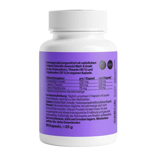 L-Theanin Natural 250 mg Kapseln Zeinpharma - 2