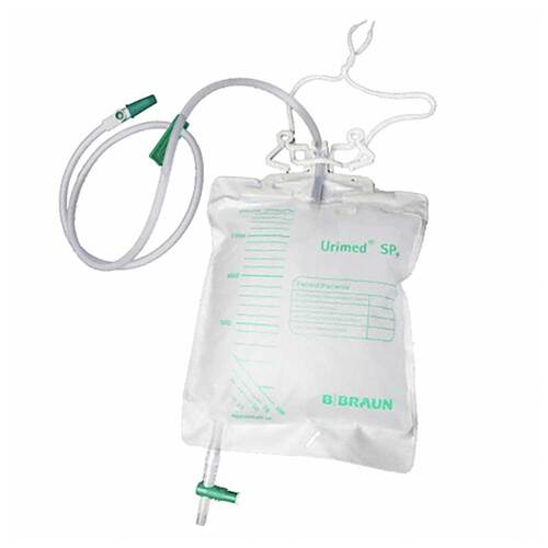 Urimed SP + Urinbeutel 2 l steril mit Beutelfixation - 1