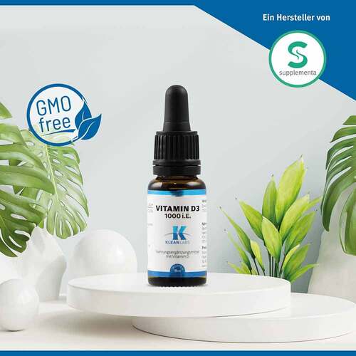 VITAMIN D3 1000 I.E. pro Tropfen KLEAN LABS - 2