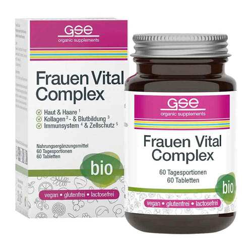 Gse Frauen Vital Complex Bio Tabletten - 1