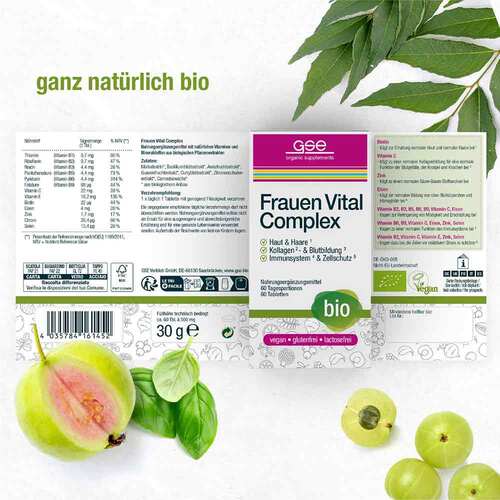 Gse Frauen Vital Complex Bio Tabletten - 2