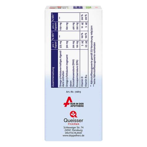 Doppelherz Omega-3 pflanzlich system Kapseln - 6