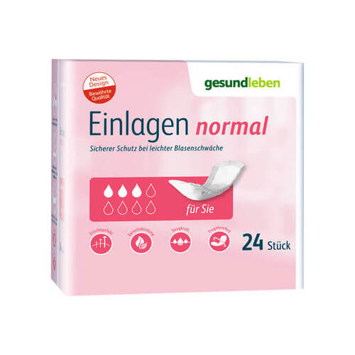 GESUND LEBEN Einlagen normal - 1