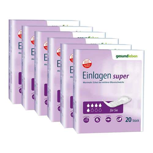 GESUND LEBEN Einlagen super - 1