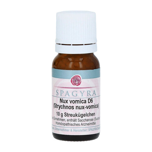 NUX VOMICA D 6 Globuli - 1