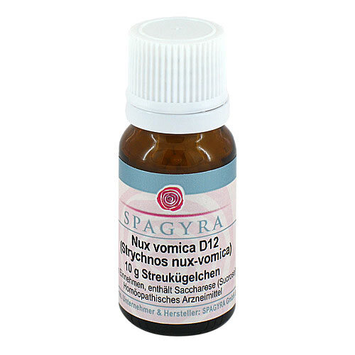 NUX VOMICA D 12 Globuli - 1