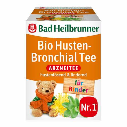 Bad Heilbrunner Bio Husten-Bronchial Tee f&uuml;r Kdr.FB - 1