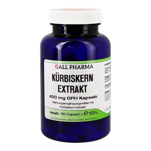 K&uuml;rbiskern Extrakt 450 mg Gph Kapseln - 1