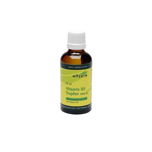 Vitamin D3 Tropfen 1000 I.E. - 1