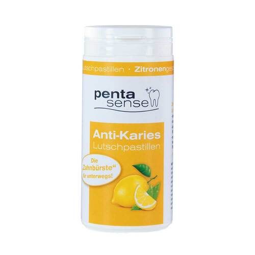 ANTI-KARIES Lutschpastillen Zitrone - 1