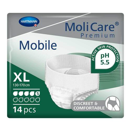 Molicare Premium Mobile 5 Tropfen Gr&ouml;&szlig;e XL - 1