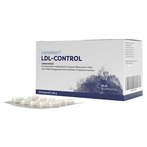 Lactobact Ldl-Control magensaftresistente Kapseln - 1