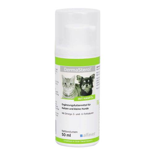 Dermasterol Di&auml;t-Erg.Futterm.&Ouml;l f&uuml;r Hunde / Katzen - 1