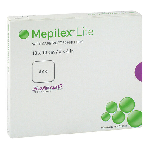 MEPILEX Lite Schaumverband 10x10 cm steril - 1