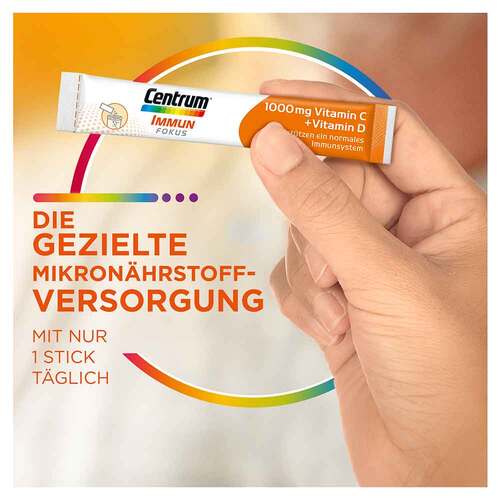 Centrum Fokus Immun 1000 mg Vitamin C + D Sticks - 7