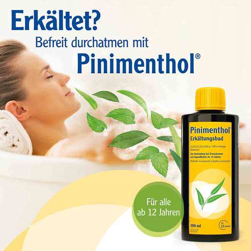 Pinimenthol Erk&auml;ltungsbad ab 12 Jahre - 2