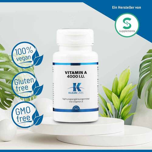 VITAMIN A 4000 I.U. KLEAN LABS Kapseln - 2