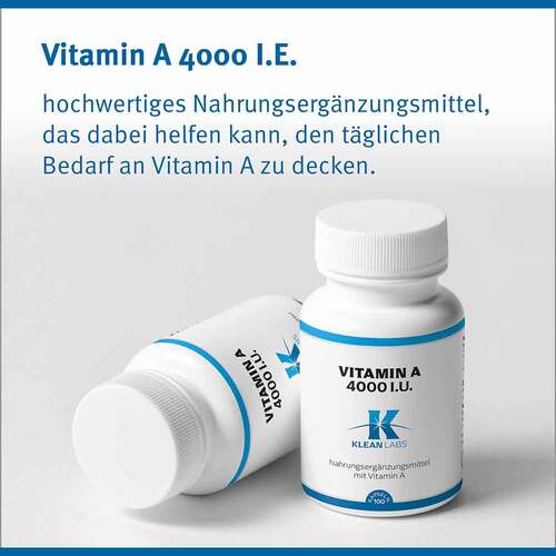 VITAMIN A 4000 I.U. KLEAN LABS Kapseln - 3