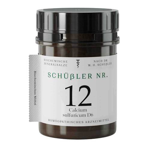 SCH&Uuml;SSLER NR.12 Calcium sulfuricum D 6 Tabletten - 1