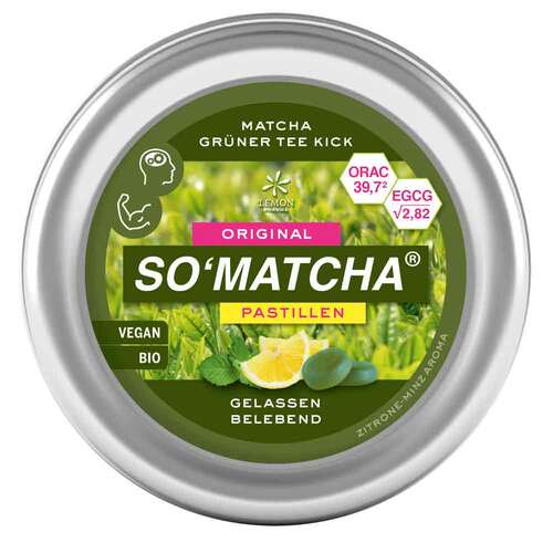 Matcha SO'MATCHA Pastillen Gr&uuml;ntee Minze - 1