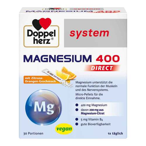 Doppelherz Magnesium 400 Direct system Pellets - 1