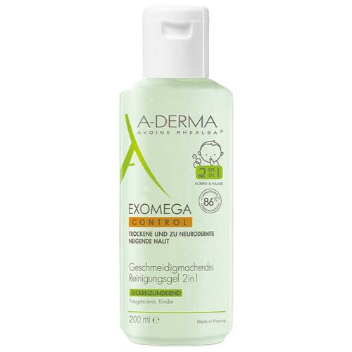 A-DERMA EXOMEGA CONTROL Reinigungsgel 2in1 - 1