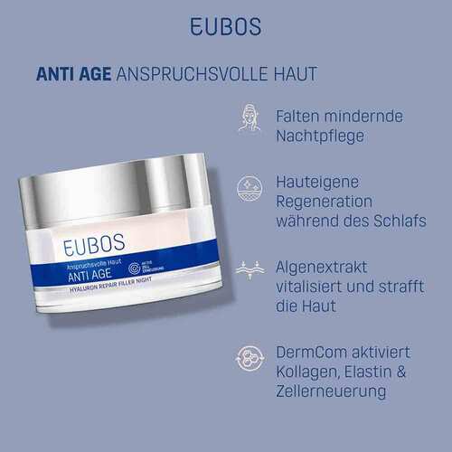 Eubos Anti-Age Hyaluron Repair Filler Night - 3