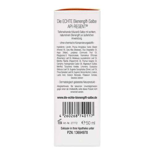 Bienengift Salbe Api Regent die Echte - 5