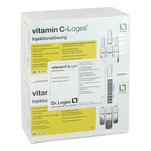 Vitamin C-Loges Injektionsl&ouml;sung - 1