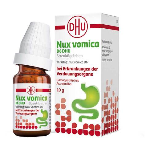Nux vomica D 6 Dhu Globuli bei Erkr.d.Verdauungsorg. - 1