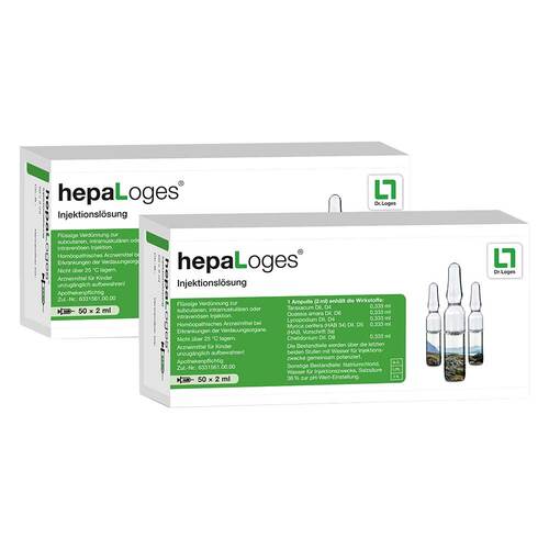 Hepaloges Injektionsl&ouml;sung Ampulle  - 1