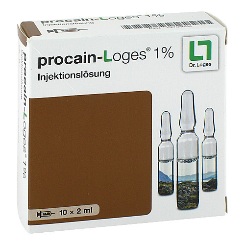 Procain-Loges 1% Injektionsl&ouml;sung Ampullen - 1