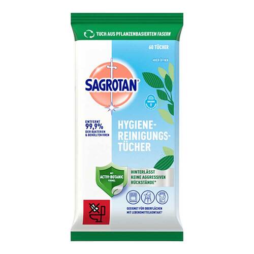 Sagrotan Hygiene-Reinigungst&uuml;cher - 1