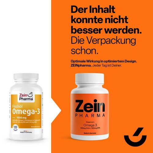 Omega-3 1000 mg Seefisch&ouml;l Softgel-Kapseln hochdo. - 3
