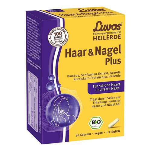 Luvos Heilerde Bio Haar &amp; Nagel Plus Kapseln - 1
