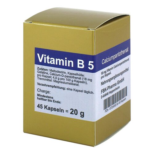 Vitamin B5 Kapseln - 1