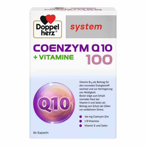 Doppelherz Coenzym Q10 100 + Vitamine system Kapseln - 1