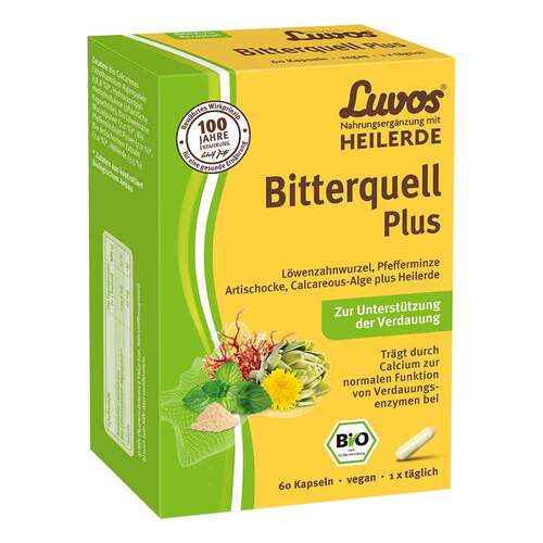 Luvos Heilerde Bio Bitterquell Plus Kapseln - 1