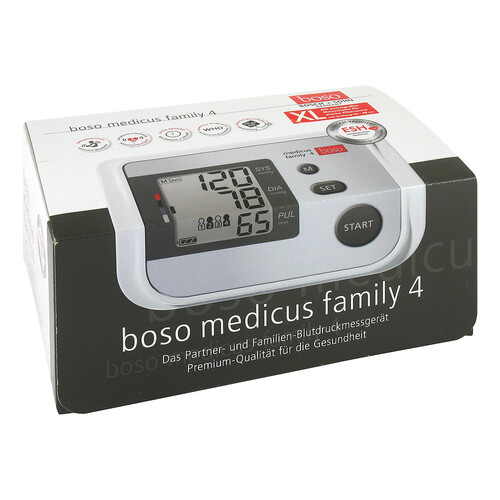 Boso medicus family 4 Oberarm Blutdruckm.XL st.Arm - 1