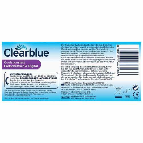 Clearblue Ovulationstest fortschrittlich &amp; digital - 2