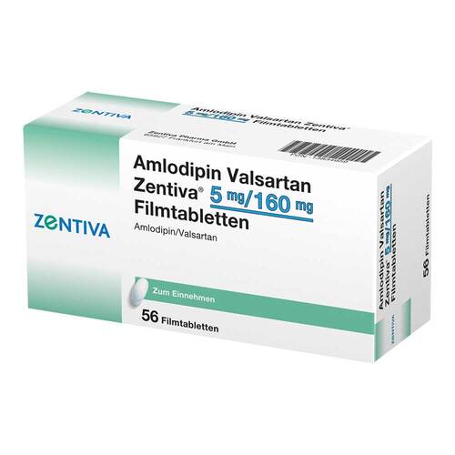 Amlodipin Valsartan Zentiva 5 mg / 160 mg Filmtabletten  - 1
