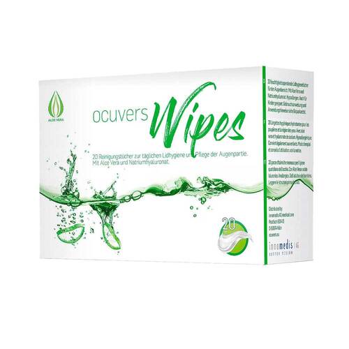 Ocuvers wipes Lidrandpflege - 1