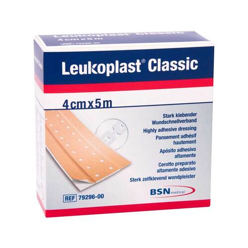 LEUKOPLAST Classic Pflaster 4 cmx5 m Rolle - 1
