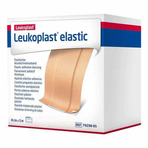 LEUKOPLAST Elastic Pflaster 8 cmx5 m Rolle - 1