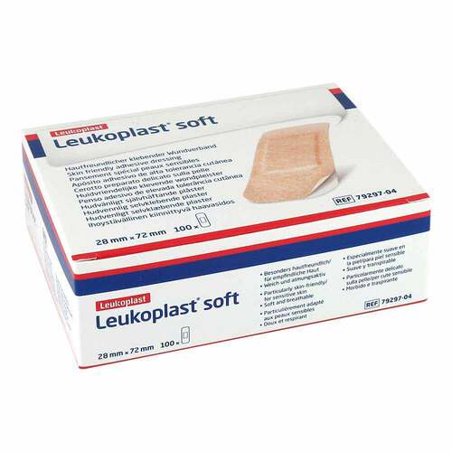 LEUKOPLAST soft Pflasterstrips 28x72 mm - 1