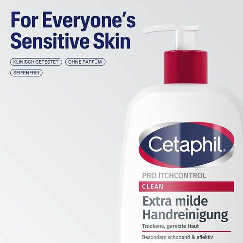 Cetaphil Pro Itch Control Clean Handreinigung Creme  - 4