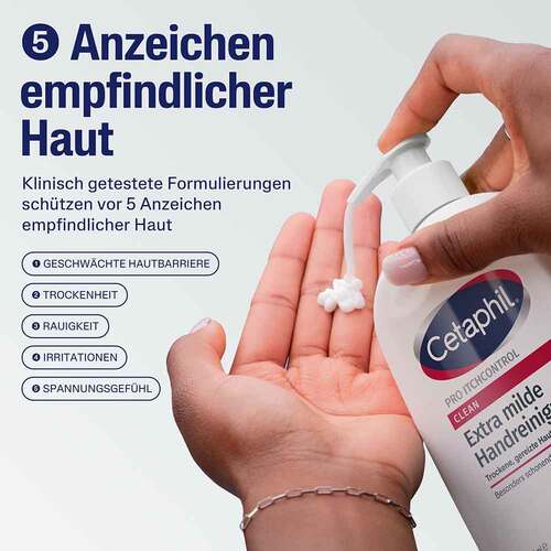 Cetaphil Pro Itch Control Clean Handreinigung Creme  - 7