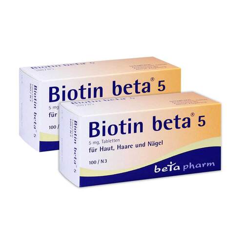 Biotin Beta 5 Tabletten - 1